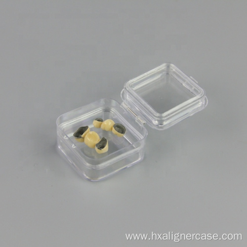 2 inch Plastic Denture Box teeth Membrane Box